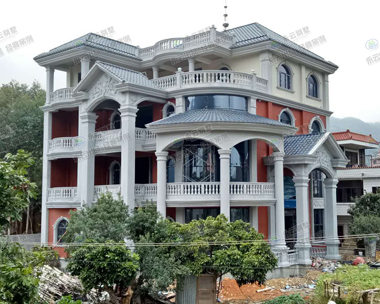 【實建案例】永云別墅AT1753福建陳先生四層歐式別墅施工案例