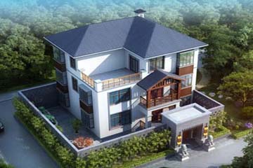【郴州別墅設計公司】專業新農村自建別墅定制設計-郴州市設計院