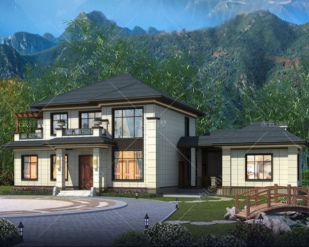 16×14新中式200平兩層別墅株洲荷塘區(qū)私人訂制案例