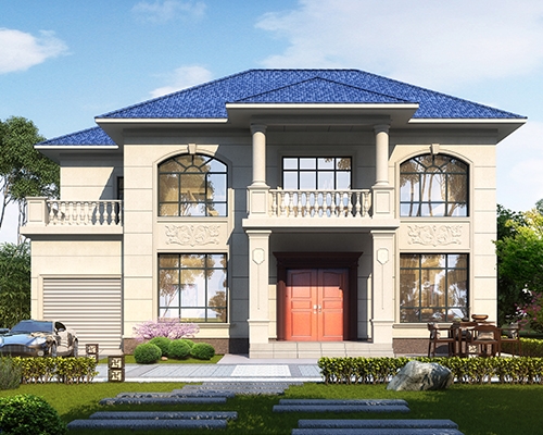 【實地設計】株洲三門鎮曹先生簡潔大方二層農村自建別墅私人定制案例